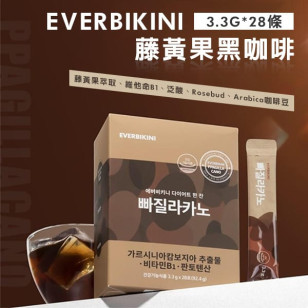 韓國 EVERBIKINI 健康消脂纖體咖啡(1盒28入) 1套2盒