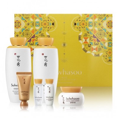 Sulwhasoo 雪花秀 滋陰水乳套裝 撫紋修復延展肌膚魅力 (6件裝) Sulwhasoo 雪花秀 滋陰水乳套裝 撫紋修復延展肌膚魅力 (6件裝)