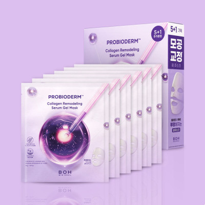 Bio Heal BOH Probioderm膠原蛋白重塑精華凝膠面膜 5+1