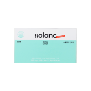 韓國 Ssolanc swell Candy全天然去水腫糖 (14粒 X 3樽)