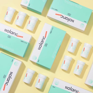 韓國 Ssolanc swell Candy全天然去水腫糖 (14粒 X 3樽)