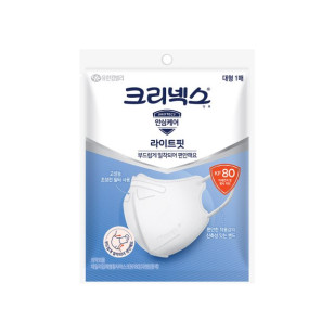 Kleenex KF80 L號(40片) Light Fit立體口罩 