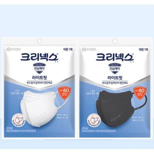 Kleenex KF80 黑色輕薄鳥嘴型 Light Fit Beak-type Mask