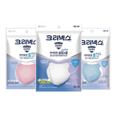 Kleenex 纖薄清涼感降溫口罩夏天專用 Light Fit Slim & Cool Mask 