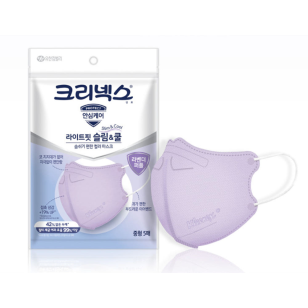 Kleenex 綠色纖薄清涼感降溫口罩 夏天專用 Light Fit Slim & Cool Mask 