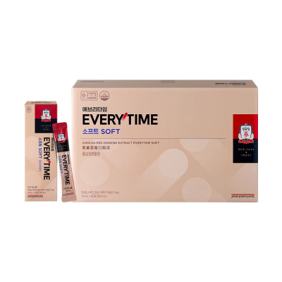 韓國JKJ正官莊紅蔘精EVERYTIME SOFT  (7mg) 50包