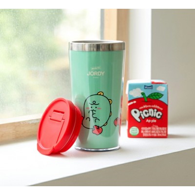 Kakao Friends NINIZ Jordi 圖形不銹鋼隨行杯 美觀衛生 Kakao Friends NINIZ Jordi 圖形不銹鋼隨行杯 美觀衛生