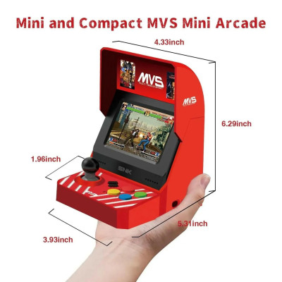 UNICO MVS Mini 3.5吋迷你小街機(預載45 款SNK經典遊戲) UNICO MVS Mini 3.5吋迷你小街機(預載45 款SNK經典遊戲)