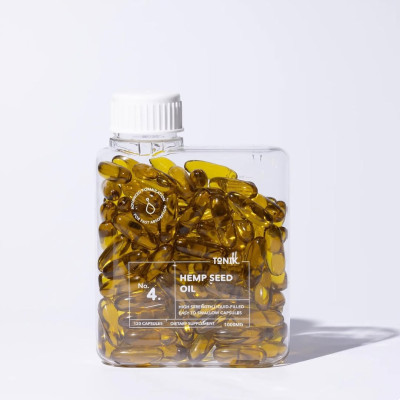 TONIK 0.4 有機火麻籽油膠囊120粒 Capsules Supplements  TONIK 0.4 有機火麻籽油膠囊120粒 Capsules Supplements
