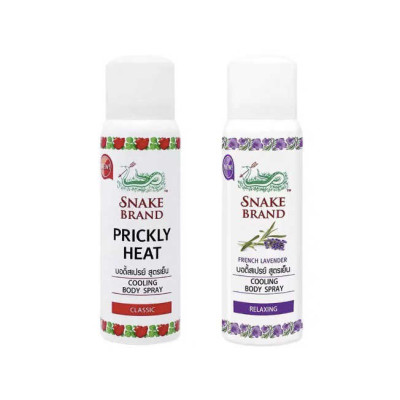 SNAKE BRAND 蛇牌冰涼止汗噴霧 50ml (2味)