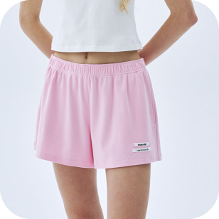 短褲 4色  MINI SHORTS DOUBLE LABEL