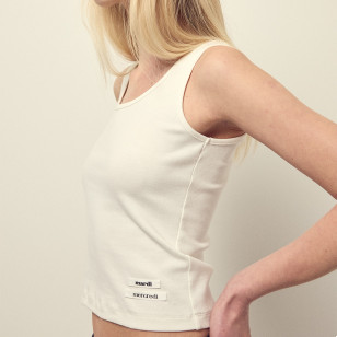 U領修身背心 4色 TANK SCOOP NECK DOUBLE