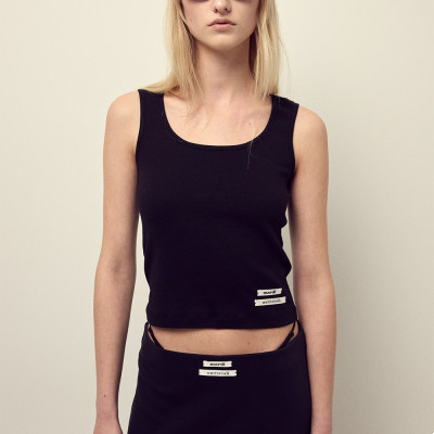 U領修身背心 4色 TANK SCOOP NECK DOUBLE