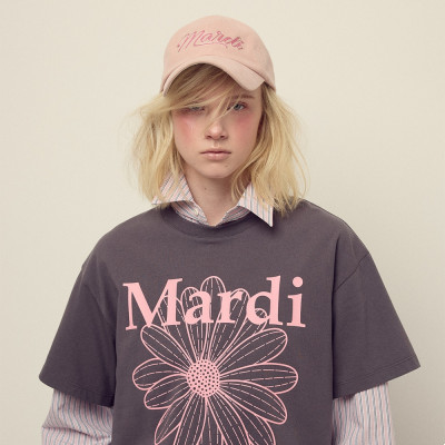 CAP MARDI CHAIN VINTAGE LOGO (Pink)