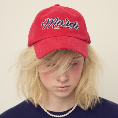 CAP MARDI CHAIN VINTAGE LOGO (Red)