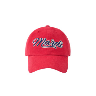 CAP MARDI CHAIN VINTAGE LOGO (Red)