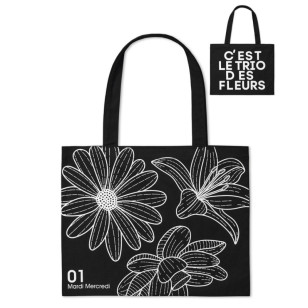 三重花包 7色 CANVAS BAG TRIPLE FLOWER